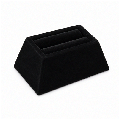 Black Velvet Bangle Stand Jewelry Display