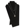 60-1L(BK) Necklace Display with Easel