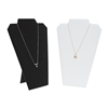 60-2(BK) Black Velvet Jewelry Necklace Display Easel, 12-1/2" Tall