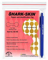 Gold Shark Skin Jewelry Tags 60.708 Pack of 1000 with pen