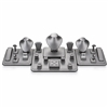6007CST/SV Silver Gray 23-Piece Jewelry Display Set