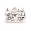 6061/CB  CHOCO/BEIGE DISPLAY SET