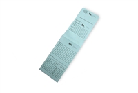 61.657 Three-Part  Blue Envelopes-Num. 6001-7000 X 1M