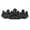 6133-4/BK 4' BLACK DISPLAY SET