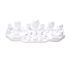 6133-4/ WH WHITE 4' WHITE DISPLAY SET