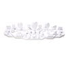 6133-5/WH WHITE DISPLAY SET