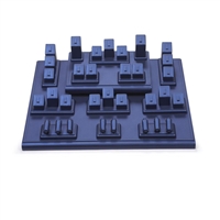 6145/NV NAVY BLUE DISPLAY SET