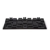 6205/BK BLACK RING DISPLAY SET
