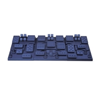 6205/NV NAVY BLUE DISPLAY SET