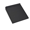 Black Leatherette Chain Display Tray for Necklaces and Chains