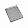 Silver Gray Leatherette Chain Display Tray for Necklaces and Chains