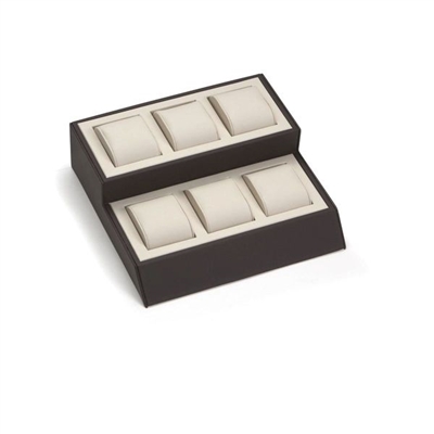 6246/CB 6 Watch Display Leatherette Display