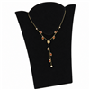 Black Velvet Necklace Display with Easel Back 8 1/8 Inch x 11 3/8 Inch