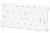 68-CL(WH) White Pendant Pad W/Easel-26 Hooks