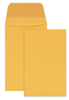 Kraft coin envelopes 3.5 x 6.5 inches 500 pack for jewelry coins and small items