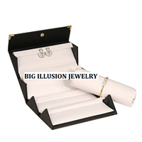 72-Q /BK Folding Earring Case - 20 Pr.