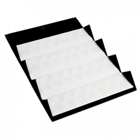 73-Q /BK  Folding Ring Case 20 Rings Clip
