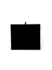 Black Velvet Half Size Display Pad Insert 7.75 x 6.75 Inch