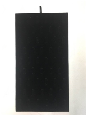 95-6/BK Vertical Ring Display Pad with Clips