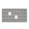 96-32E (WH) Full-Size Tray Liner - Fit 32 Pcs (1 1/2" X 1 3/4") Puff Pad
