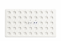 96-50E/WH White  Full-Size Tray Liner - Fit 50 Pcs ( 1" X 1") Puff Pad