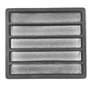97-05(BK) Black Flocked Plastic Tray Insert 5 Section