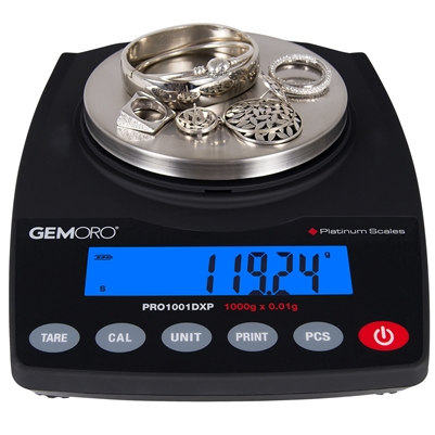 9780 PLATINUM PRO1001DXP, 1000g x 0.01 Scale