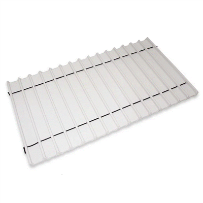 99-15BP/W White  Full-Size Tray Liner - 15 Sections