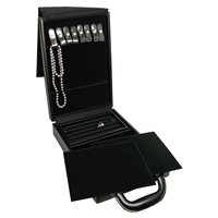 AC-1L2 Jewelry Organizer Travel Case with Combination Lock