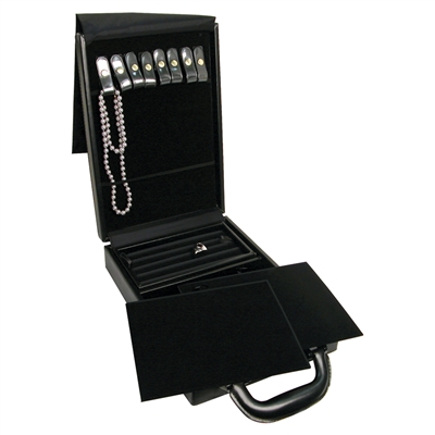 AC-1L2 Jewelry Organizer Travel Case with Combination Lock