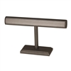 BD-2112R-SG Steel Gray Faux Leather Rounded T-Bar Display