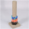 BD-2701N-N3 BURLAP VERTICAL BRACELET DISPLAY