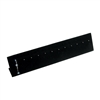 BJ214-7(BK) Black Velvet Body Jewelry Display Stand â€“ 12 Hooks (12" x 2 5/8")