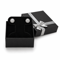 BP11 (BK) Bow-tie T Earring Box