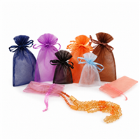 BX1294-2/MX Assorted Organza Drawstring Pouches