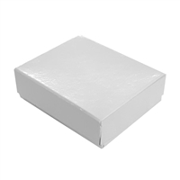 BX2711E WHITE COTTON GIFT BOX