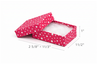 BX2821-PD Assorted Polka Dot Box