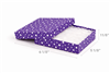 BX2865-PD Polka Dot Cotton-Filled Boxes Assorted Color