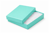 BX2865-TB Teal Blue Cotton Filled Jewelry Box - Necklace & Bracelet Gift Box