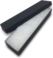 BX2882-MB ~ Matte Black Cotton Filled Box