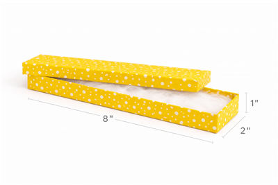 BX2882-PD Polka Dot Cotton-Filled Boxes Assorted Color