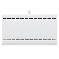 BX642L (W) White Leatherette Bracelet Pad – 12 Sections