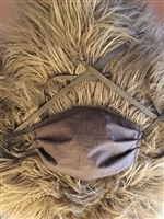 Home made Face Mask - Brown-Mask