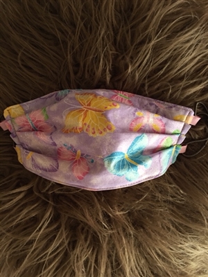 Home made Face Mask- Butterflies Mask
