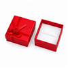Assorted Color Cardboard Ring Gift Boxes with Flocked Foam Insert
