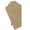 CD-6001N-N3 Burlap Necklace Cardboard Stand