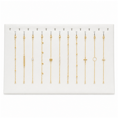 CD-6813L (W) Chain Pad With Easel (23 Hook)