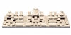 CJ-006/CB CHOCOLATE/BEIGE DISPLAY SET