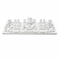 CJ-006 WH White Jewelry Display Set
