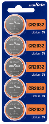 Murata CR2032 lithium coin battery 3V made in Japan